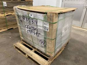lot 30 image: BOUTIQUE CERAMIC Lot of 72 Boxes of- Boutique Gray 12-in x 12-in Glazed Ceramic Random Mosaic Wall Tile