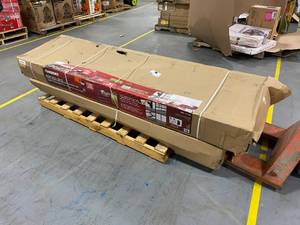 lot 58 image: HUSKY Lot of Two Shelving Units-  One- Model 1001 755 589 and One- Model 458 424