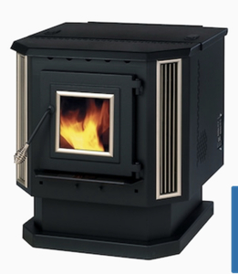 lot 69 image: SUMMERS HEAT 2,200-sq ft Pellet Stove