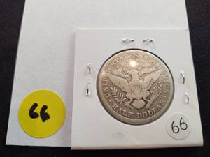 1898 O Barber Half Dollar
