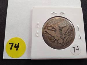 1904 O Barber Half Dollar