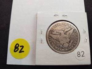 1910 Barber Half Dollar