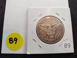 1915 Barber Half Dollar