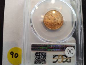 1893 $5 Gold Liberty Head PCGS MS61