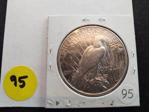 1922 D Peace Dollar