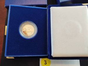 1991 American Eagle Proof 14 Ounce Gold Bullion Coin in Orig. Mint Holder with COA