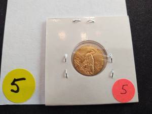 1928 $2.50 Gold Indian Coin