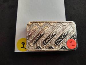 Ten Ounce .999 Engelhard Silver Bar Serial # C223700