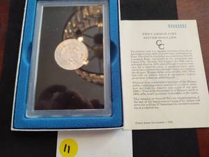 1883-CC GSA Uncirculated Morgan Dollar with Original Box and COA