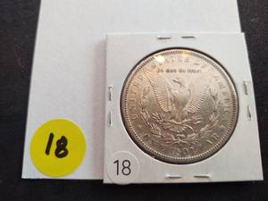 1891-O Morgan Dollar Labeled AU when purchased