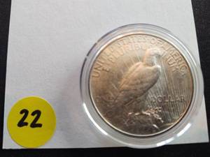 1922 BU Peace Dollar