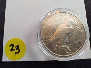 1922-D BU Peace Dollar