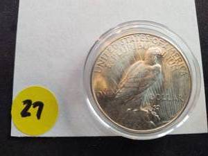 1935 BU Peace Dollar