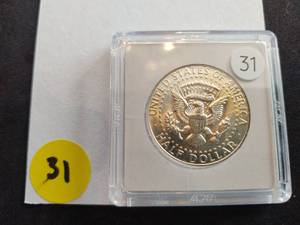 1964 BU 90% Silver Kennedy Half Dollar
