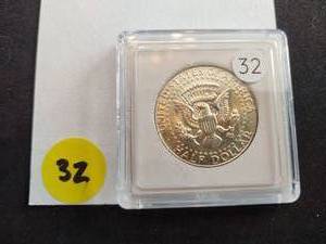 1964 BU 90% Silver Kennedy Half Dollar