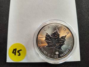 2017 .9999 1 Oz. BU Silver Canada Maple Leaf