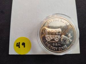 1 Oz. BU Silver Golden State Mint  Prospector