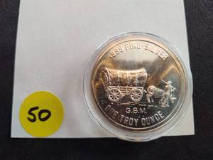1 Oz. BU Silver Golden State Mint  Prospector