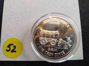 1 Oz. BU Silver Golden State Mint  Prospector