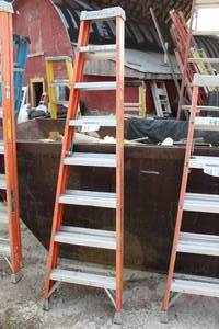 lot 55 image: Louisville Step Ladder 8