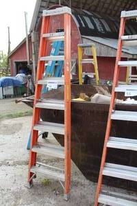 lot 56 image: Louisville Step Ladder 8