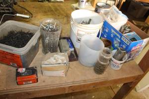 lot 43 image: Misc. Hardware, Fasteners