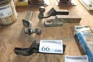 lot 66 image: Lot of (4) Trailer Hitches