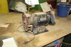 lot 72 image: Heavy Duty All Ball Bearing Bench Grinder