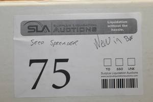 lot 75 image: LawnCrafter Broadcast Spreader