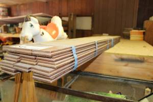 lot 86 image: 3 Tongue-Groove Wood Planks