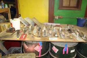 lot 96 image: Masonry Hand Tools