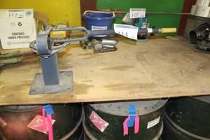 lot 114 image: Pittsburg Compact Pipe Bender Bench Model 44094