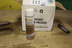 lot 112 image: Lot of (9) GranQuartz 3-n-1 Spray Cleaner Aerosol Cans