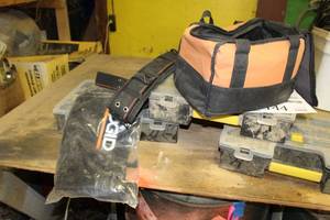 lot 137 image: Lot of (3) Ridgid Tool Bags, Tool Belt
