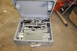 lot 154 image: Scott Plate Engraver Kit SM-500 with Case