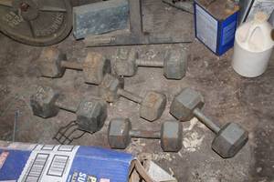 lot 223 image: Lot of (6) Dumbbells