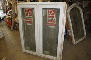 lot 253 image: Crestline VinylCrest SmartR 2-Pane House Exterior Window and Frame with Screens