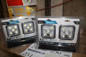 lot 250 image: Lot of (2) Traveller 3.35 LED Shop Worklights