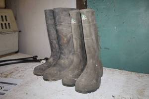 lot 258 image: Lot of (2 Pair) Northerner Rubber Boots