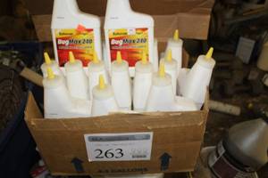 lot 263 image: Lot of (1 Case) Enforcer Bug Max 240 8-Month Home Pest Control 16oz. Plastic Bottles