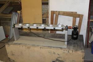 lot 285 image: Agitator with Bodine Electric Gearmotor