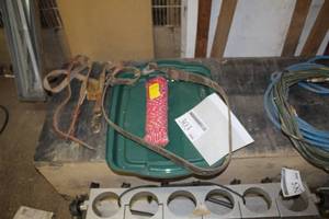 lot 303 image: Climbing Harness Gear with Nylon Rope