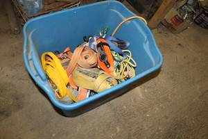 lot 304 image: Nylon Tie-Down Straps, Bungee Cords