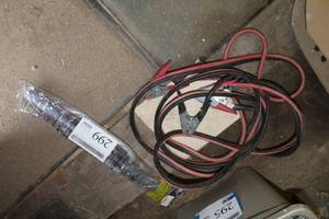 lot 299 image: 21st Century Battery Syphon, Jumper Cables