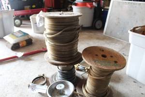 lot 365 image: Lot of (3) Partial Spools of Cable