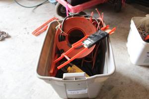 lot 362 image: Extension Cords, Cord Reels