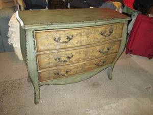lot 2 image: Antique Dresser 41.5 X 17 X 36 ...