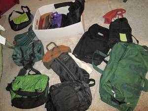 lot 13 image: Box of TravelDuffle Bags See Phot...