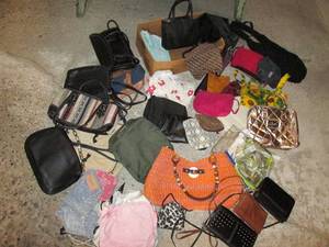 lot 15 image: Large Lot of Purses Some New With ...