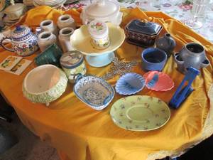lot 28 image: Large Lot of Ceramic Dishes, Contai...